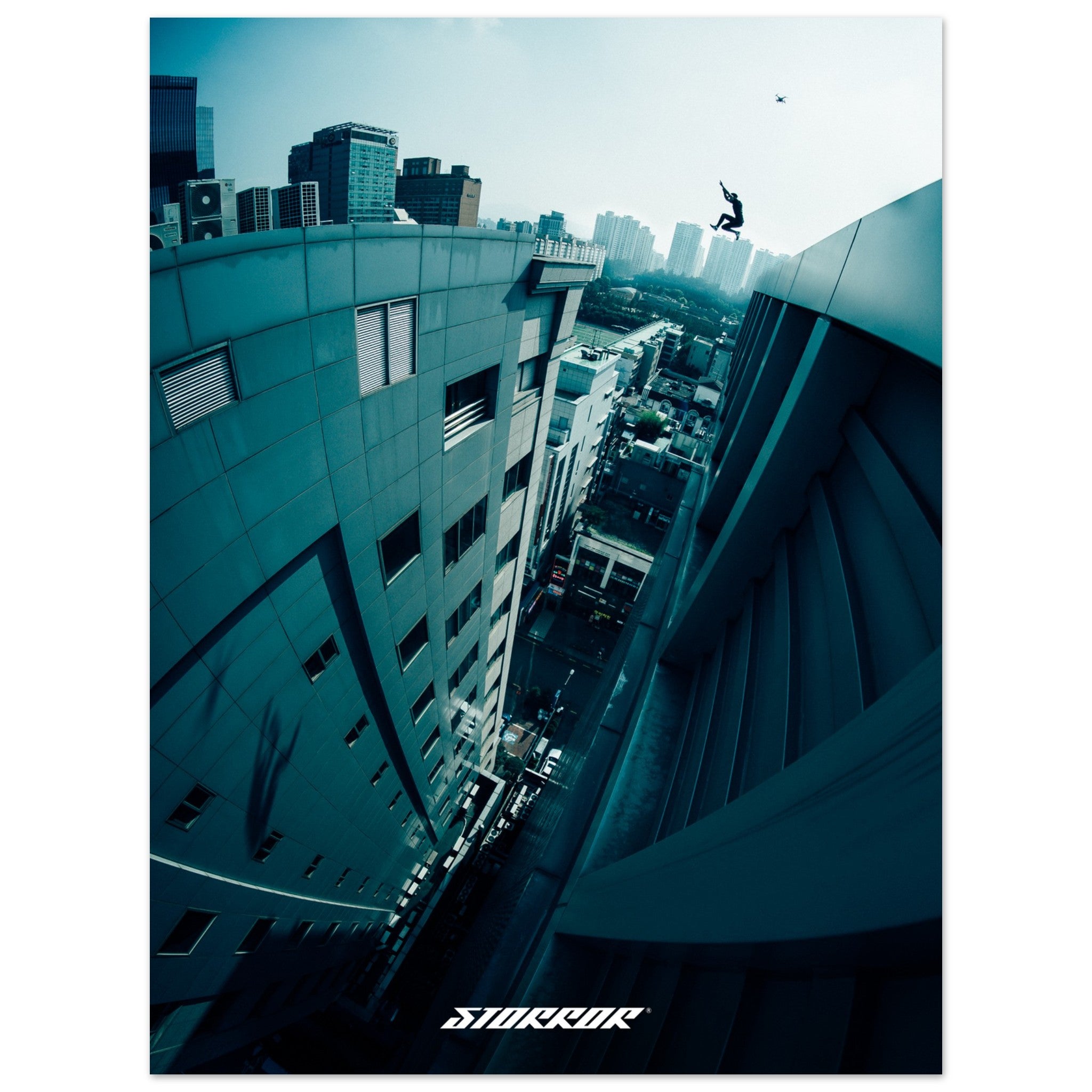 GANGNAM GAP POSTER | STORROR | parkour clothing & technical sportswear