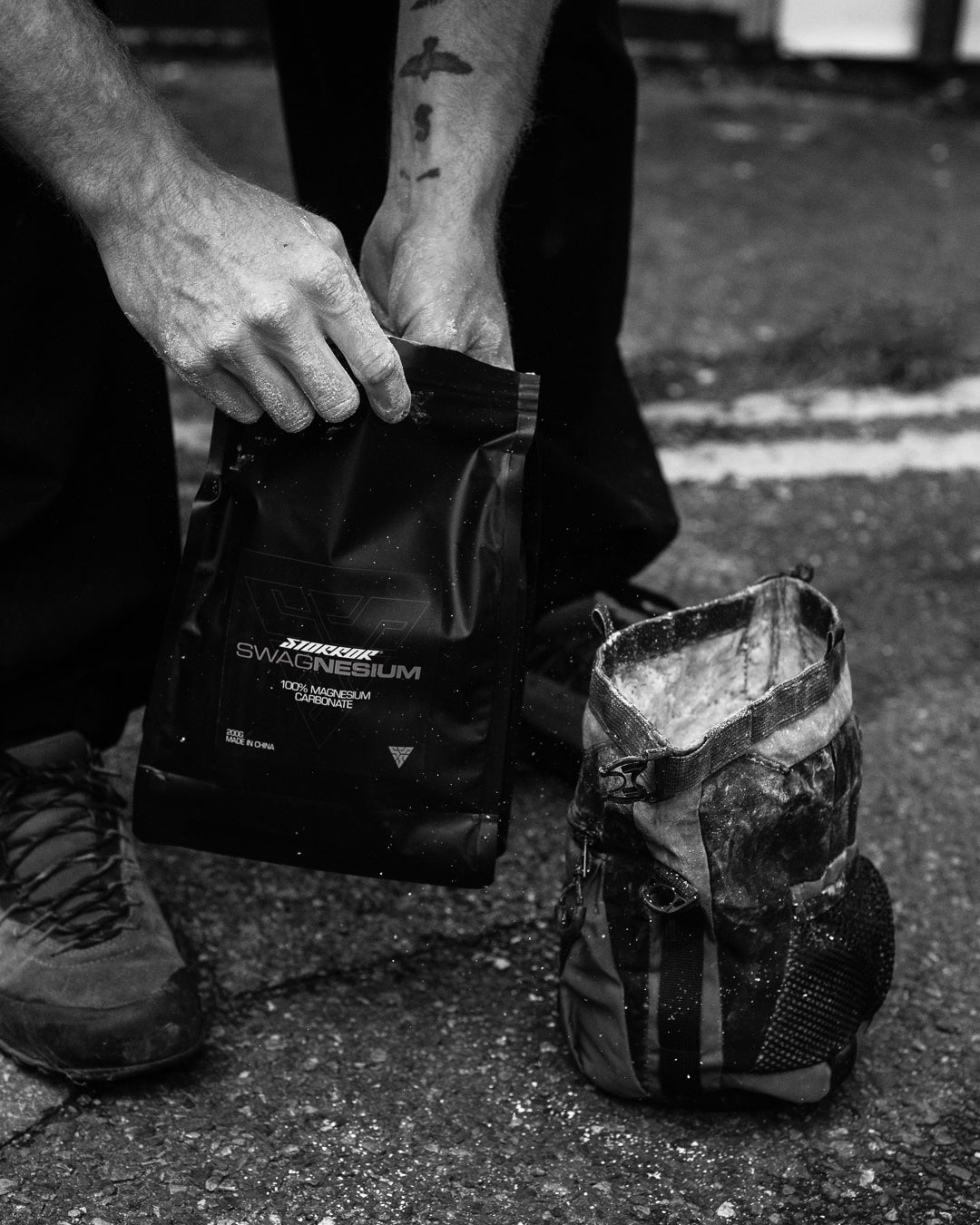 CHALK BAG | STORROR | parkour clothing & technical sportswear