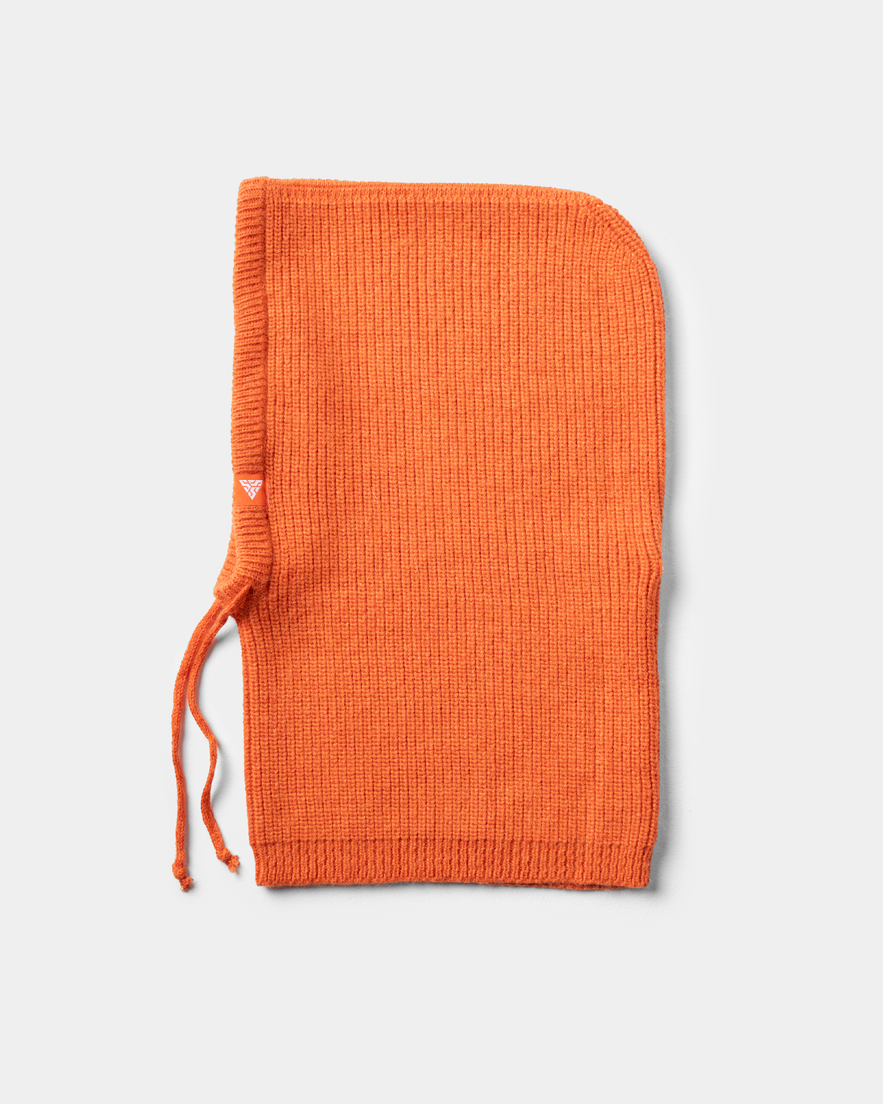 KNIT HOOD - ORANGE