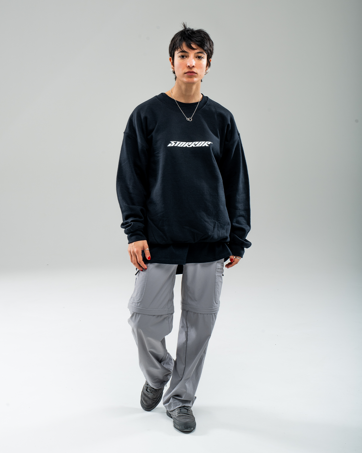 LOGO CREWNECK | STORROR | parkour clothing & technical sportswear