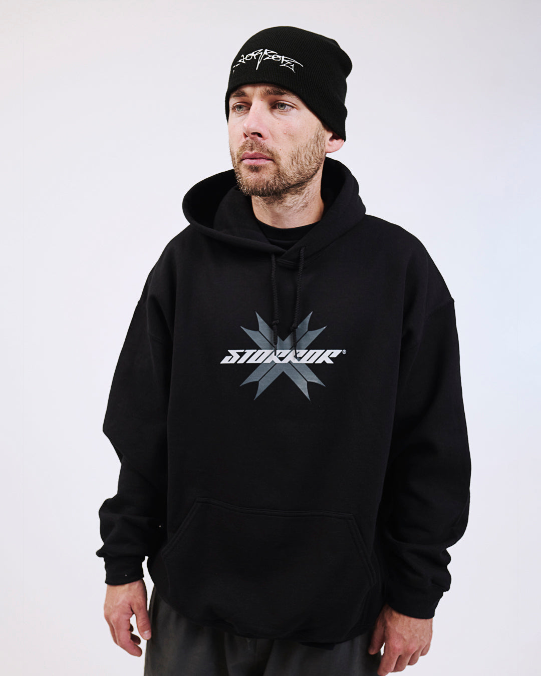 Hoodie with spikes sale