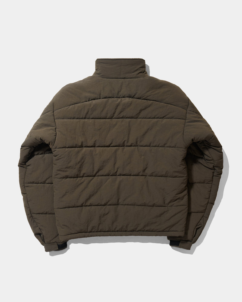 PUFFER JACKET - BROWN | STORROR | Parkour Clothing