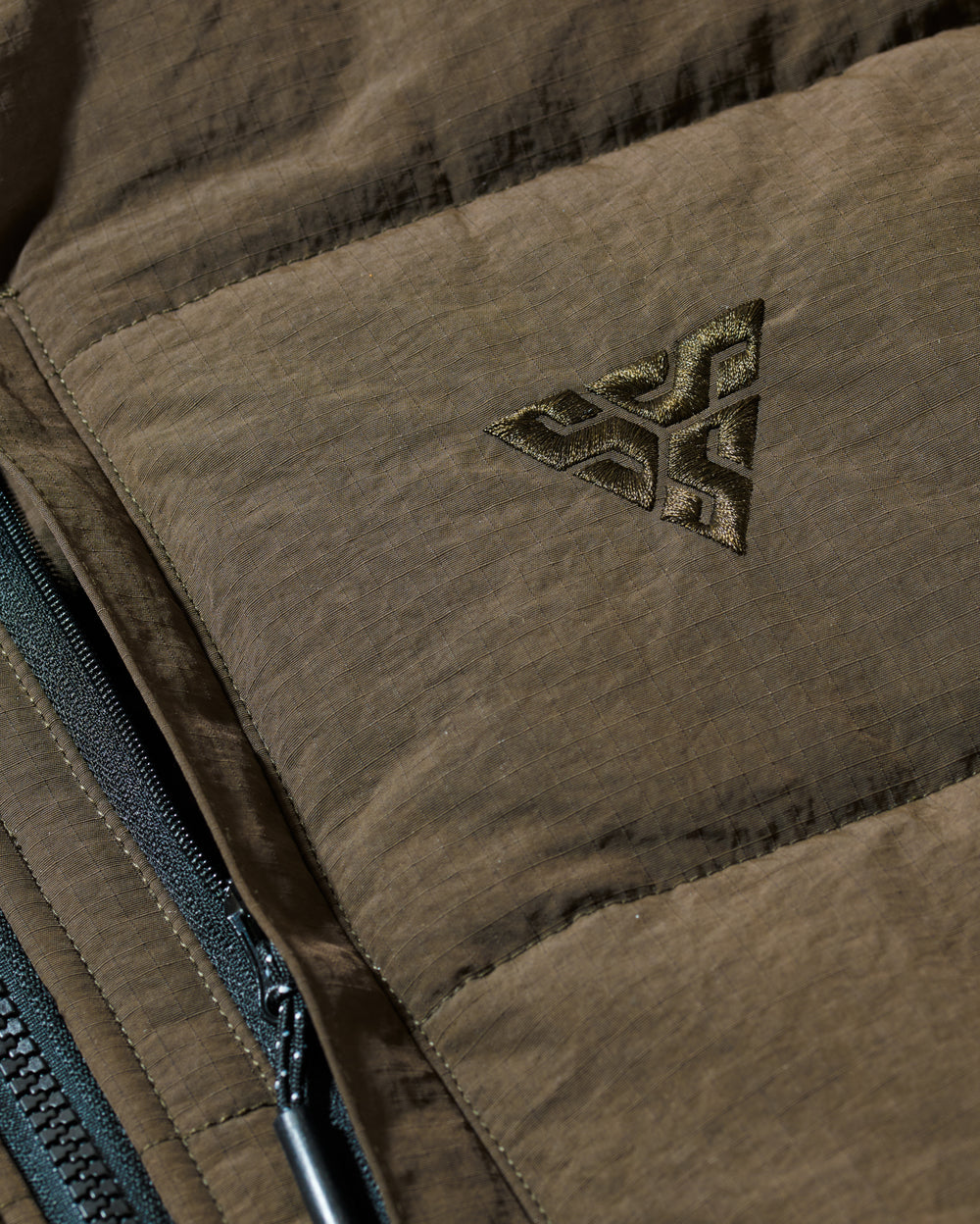 PUFFER JACKET - BROWN | STORROR | Parkour Clothing