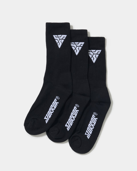 ◇2枚組◇【SINNERS ATTIRE】Athlete Logo Socks / Black Sock_Black_02_grande.jpg?v=