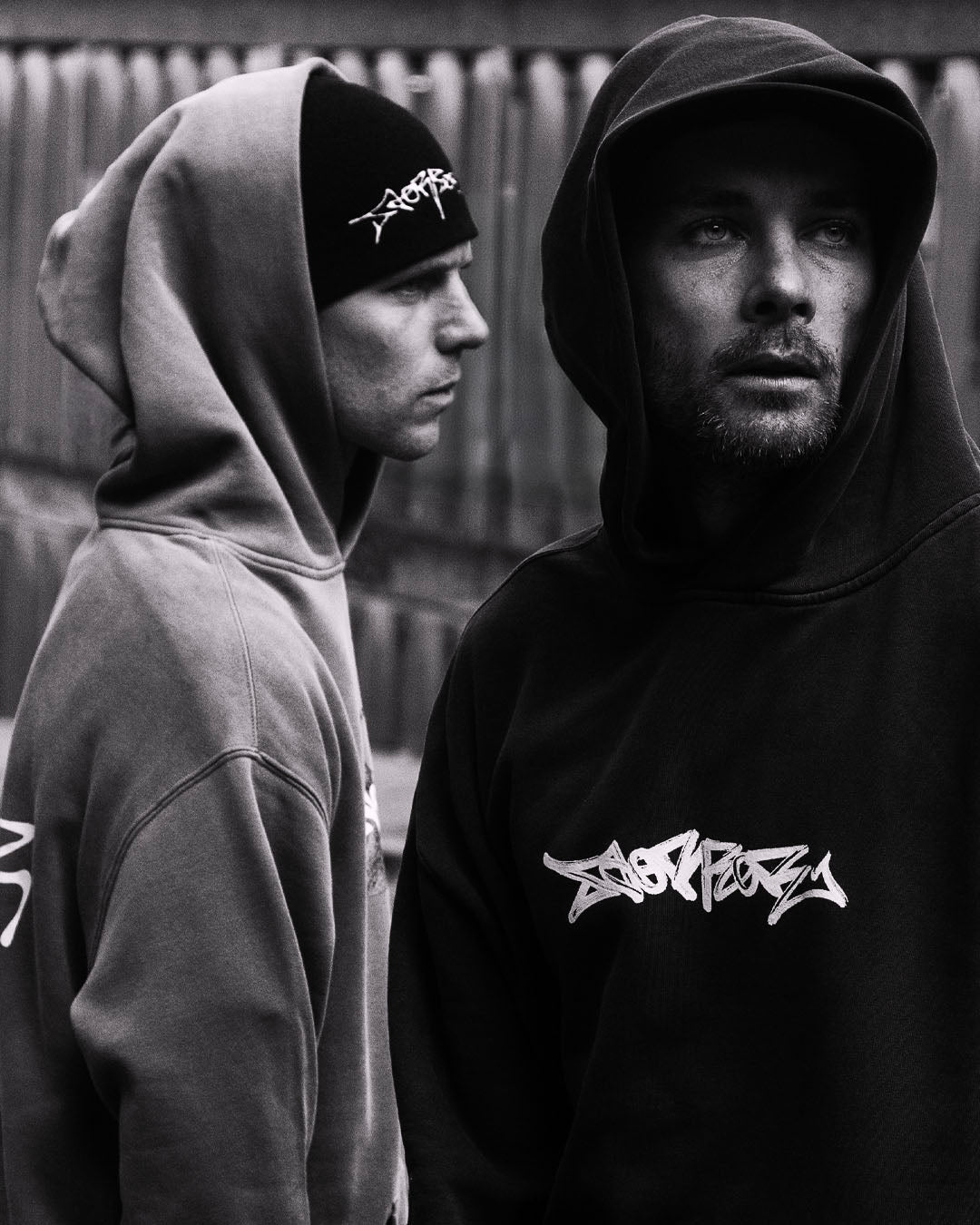 INK FACE HOODIE | STORROR | parkour clothing & technical sportswear